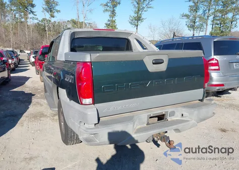 2002 Chevrolet Avalanche 1500 z USA, uszkodzony, nr VIN 3GNEK13T12G160325